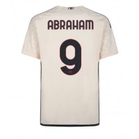 Pánský Fotbalový dres AS Roma Tammy Abraham #9 2023-24 Venkovní Krátký Rukáv